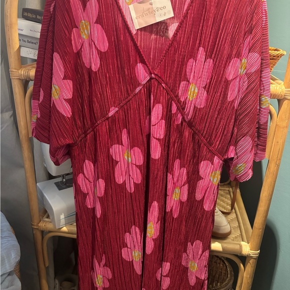 Daisy Print Dress - Picture 1 of 4